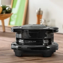 Krups Cook4Me Extra Crisp-Deckel AJ1508 | Timer | 4 Automatische Funktionen | Extra Knusprig | Schwarz -Küchenwaren Geschäft 454490f363de925d7d613165b868edfa