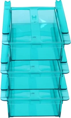GOURMETmaxx Klemm-Schublade Für Kühlschrank, 3er-Set Schublade Klemm Kühlschrank GOURMETmaxx Zusatzfach Gemüsefach 3er-Set Ordnung -Küchenwaren Geschäft 46125fc4f2cdd3a60c4f9e044ce7100d