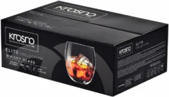KROSNO Elite Whiskygläser, 6er-Set, 300 Ml -Küchenwaren Geschäft 470dfc9e7e93accebc1ca641e57e1e80