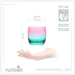 Trinkgläser Rosa-Türkis Aus Glas Bunt Set 6 Stück 200ml (max.320ml) Wassergläser 11 Trinkgläser Rosa-Türkis Aus Glas Bunt Set 6 Stück 200ml (max.320ml) Wassergläser -Küchenwaren Geschäft 485518035fde53054af46552882e5e1a