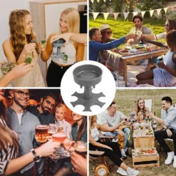 Schnapsglasspender, Schnapsglas-Spender, Shot Glas Dispenser Für Flüssigkeit/Getränke/Cocktail/Bier, Spirituosen Spender Für Cocktail-Party Barparty, Freunde Versammeln Sich -Küchenwaren Geschäft 494c474190387a595a76141381b6e119