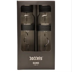 2er Set Glaskaraffen Mit Deckel - BODDELS SUND Wasserkaraffe Mit Fruchtspieß Und Filter 1,1L Anthrazit -Küchenwaren Geschäft 4b1119f7b9d43362fb7225dc89b9d7d4