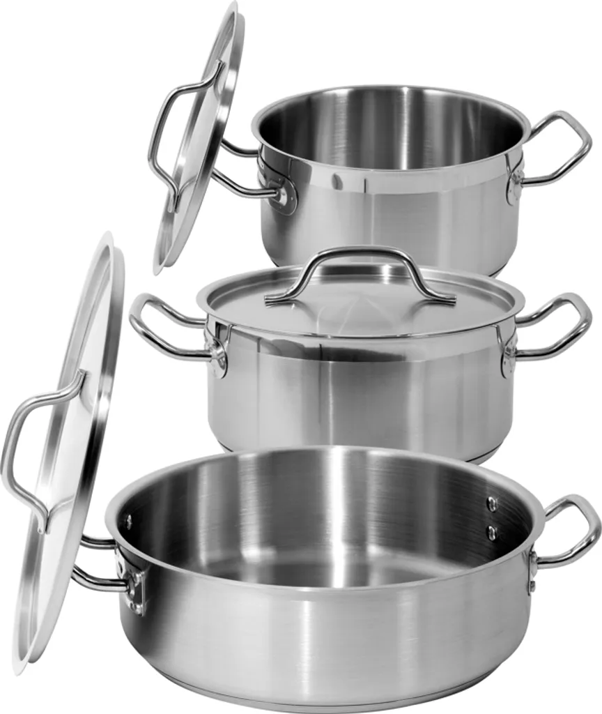 YATO Kochtopf Mit Deckel 20x10,5 3,3L Gastronomie Qualität Edelstahl Topf Gastro Induktion 7 YATO Kochtopf Mit Deckel 20x10,5 3,3L Gastronomie Qualität Edelstahl Topf Gastro Induktion – Bild 5