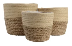 Korb/Übertopf - Beige - Seegras - Ø 14 Cm 6 Korb/Übertopf - Beige - Seegras - Ø 14 Cm -Küchenwaren Geschäft 4f6aec7e95d847db2b5ca640aec00510