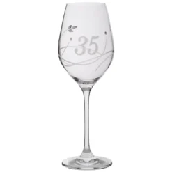 Swarovski Weinglas 360 Ml - 35-jähriges Jubiläum 9 Swarovski Weinglas 360 Ml - 35-jähriges Jubiläum -Küchenwaren Geschäft 50cd77f65fda6566241f07b57e943994