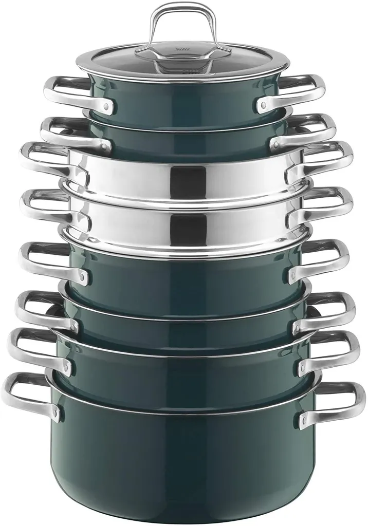 Silit Compact Topf-Set, 4-teilig, Petrol 14 Silit Compact Topf-Set, 4-teilig, Petrol – Bild 12