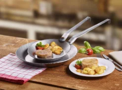 GSW Pfannen-Set Gastro Traditionell Eisen Geschmiedet 2 Tlg., Eisen, Bratpfanne ø Ca. 20 X H 3,0cm / ø Ca. 28 X H 3,8cm 7 GSW Pfannen-Set Gastro Traditionell Eisen Geschmiedet 2 Tlg., Eisen, Bratpfanne ø Ca. 20 X H 3,0cm / ø Ca. 28 X H 3,8cm -Küchenwaren Geschäft 52566a663ab632bbf97847b02a45dc5a