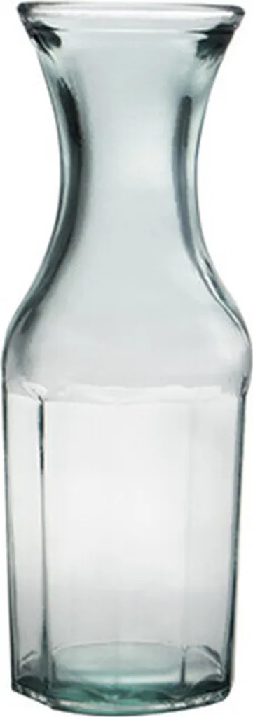 Glaskaraffe Casual 1000 Ml Wasserflasche Krug Retro Recycling-Glas