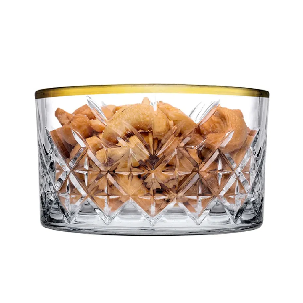 Pasabahce Pasabahce Timeless Golden Touch Glasschüsseln 4-er Set Cups, Glasschalen 225 Ml 3 Pasabahce Pasabahce Timeless Golden Touch Glasschüsseln 4-er Set Cups, Glasschalen 225 Ml