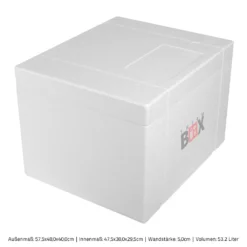 Styroporbox 53W | Wand: 5,0cm | Volumen: 53,2L | Innenmaß:47x38x29cm | Weiß Isolierbox Thermobox Kühlbox Warmhaltebox 16 Styroporbox 53W | Wand: 5,0cm | Volumen: 53,2L | Innenmaß:47x38x29cm | Weiß Isolierbox Thermobox Kühlbox Warmhaltebox -Küchenwaren Geschäft 5836d7b30a64b777301e32c023f648f7
