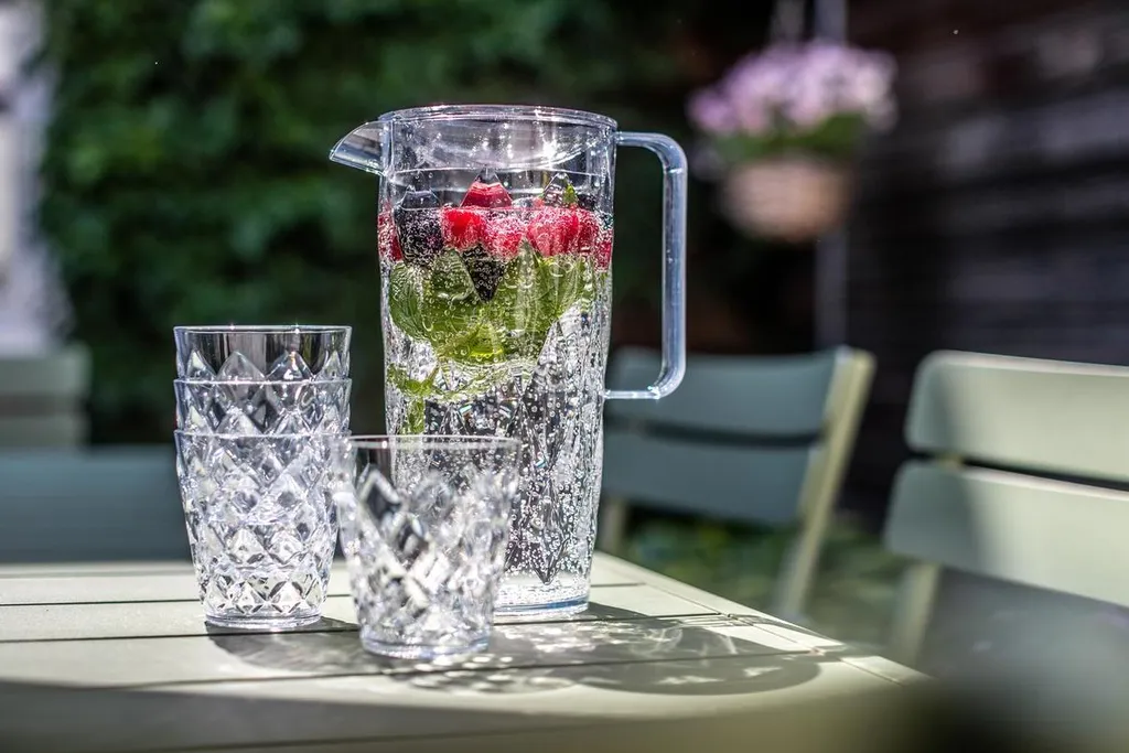 Koziol - Kristallkaraffe 1,6 Liter Mit 4 Tassen à 250 Ml 8 Koziol - Kristallkaraffe 1,6 Liter Mit 4 Tassen à 250 Ml – Bild 7