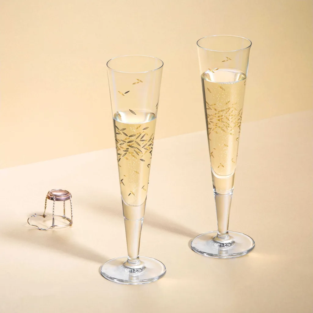 Goldnacht Champagnerglas-Set H22 Von Ritzenhoff Design Team 11 Goldnacht Champagnerglas-Set H22 Von Ritzenhoff Design Team – Bild 9