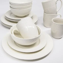 Porzellan Geschirr Set Weiß Für 4 Personen 16-teiliges Tafelservice Kombiservice 13 Porzellan Geschirr Set Weiß Für 4 Personen 16-teiliges Tafelservice Kombiservice -Küchenwaren Geschäft 5ba92ed5a7435d22f118a4b6139c33fc