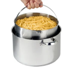 BEYOND® Edelstahl Kochtopf 24 Cm, Mit Glasdeckel Und Herausnehmbarem Siebeinsatz -Küchenwaren Geschäft 5db916f93efee8f5ff2a0b78e8a44fe0