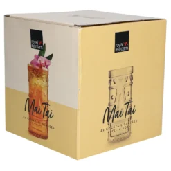 4x Mai Tai Glas 490 Ml Klarglas Cocktail-Kelch Tiki-Cocktail Rum-Longdrink Mai Tai Glass -Küchenwaren Geschäft 5ed58426ae1f62fdacf73dd055327c93