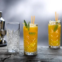 Pasabahce Timeless 520205 Longdrink Glas Wassergläser Kristall Design 4´er Set Transparent 365 Ml -Küchenwaren Geschäft 5f83ee33b401c706dddc5413ed80a8ca