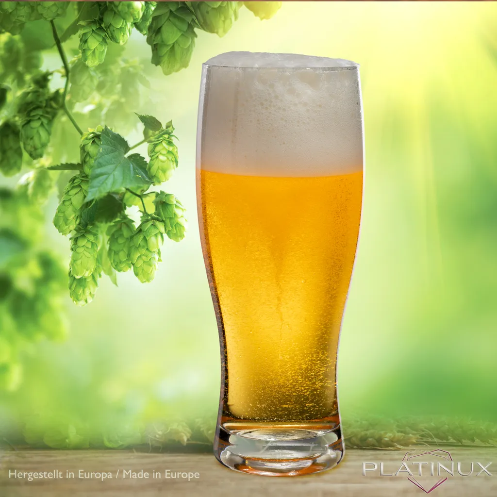 Biergläser 500ml (max. 640ml) Set 6-Teilig Bierseidel Weizengläser 0,5L Glas 4 Biergläser 500ml (max. 640ml) Set 6-Teilig Bierseidel Weizengläser 0,5L Glas – Bild 2