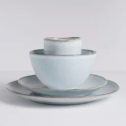 Mica Decorations Tabo Service Set Für 4 Personen - Keramik - Grau -Küchenwaren Geschäft 639bf24f700f4208a31670b3d565df69