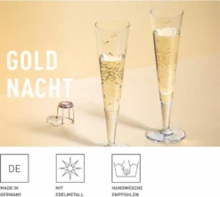 Goldnacht Champagnerglas-Set H22 Von Ritzenhoff Design Team 34 Goldnacht Champagnerglas-Set H22 Von Ritzenhoff Design Team -Küchenwaren Geschäft 65fb67a7029669d35dc6bf31847724f5
