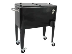 Kailua Cooler - Amerikanische Kühlbox, Kühlwagen, Party Getränkekühler, Schwarz -Küchenwaren Geschäft 66263ef35540695660a6d39af043a481