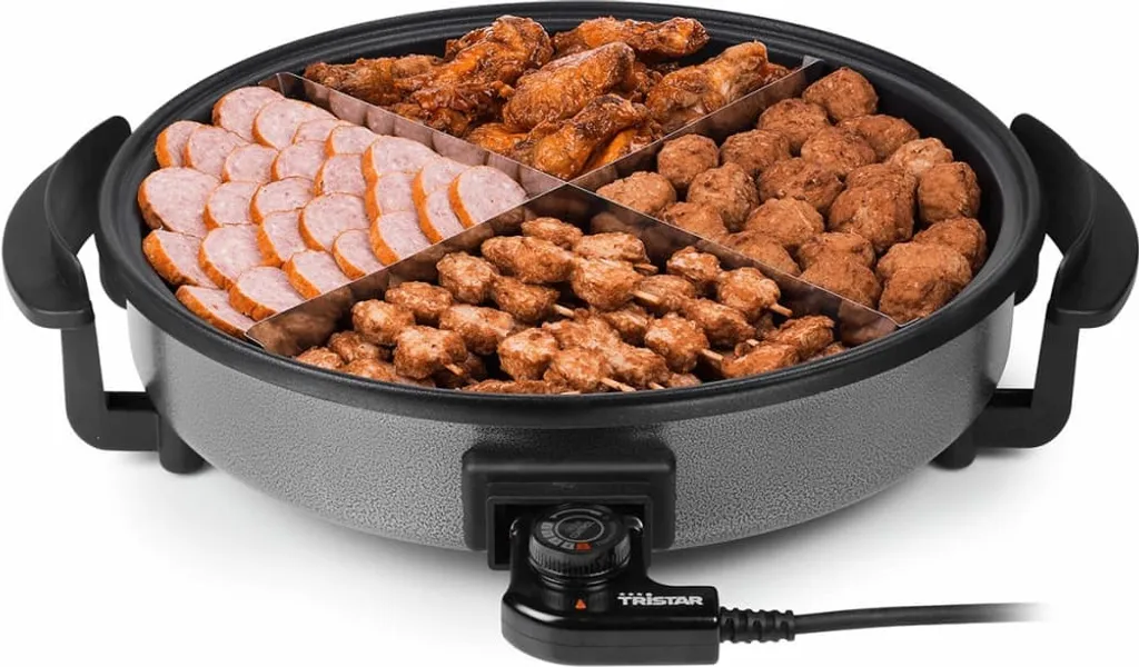 Tristar Multifunktionspfanne PZ-2964 1500 W 40 Cm 7 Tristar Multifunktionspfanne PZ-2964 1500 W 40 Cm – Bild 5