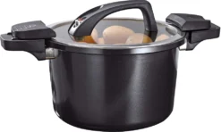 Energiespartopf Gourmet Nero 24cm, 6 Ltr. -Küchenwaren Geschäft 6b7d146d36c1220d62e56f66729b2d5b