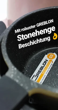 Mulex 6tlg. Topfset 'HAPPINESS' -Küchenwaren Geschäft 6eacdc22ccb37158f2d30c1a3b29f74a