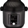 Instant Pot - Pro Crisp 11-in-1-Elektro-Multikocher – Schnellkochtopf, Heißluftfritteuse, Slow Cooker, Dampfgarer, Grill, Dörrgerät Und Sous-Vide-Maschine – Schwarzer Edelstahl,1500 W, 8L -Küchenwaren Geschäft 6ee4bfb98a0bef1cd662698c2b5ae616