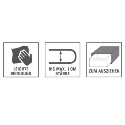 GOURMETmaxx Klemm-Schublade Für Kühlschrank, 3er-Set Schublade Klemm Kühlschrank GOURMETmaxx Zusatzfach Gemüsefach 3er-Set Ordnung -Küchenwaren Geschäft 70df77399a2b875d3ba68a6ae6d3940d