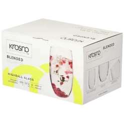 KROSNO Blended Hohe Wassergläser, 6er-Set, 510 Ml 25 KROSNO Blended Hohe Wassergläser, 6er-Set, 510 Ml -Küchenwaren Geschäft 727315a5cd35790d5c980db9cb6829bd