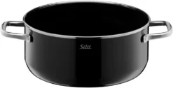 Silit Elegance Line Kochtopf Groß, 24 Cm, Glasdeckel, Bratentopf 4,4l, Topf Induktion, Silargan Funktionskeramik -Küchenwaren Geschäft 7525eb0777fb9fcbdadd36c28d680683