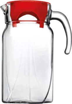 Pasabahce 43544 Glas Carafe Geschirrspüler Safe 1.7 Liter Dajar Krug Wasserspender, Klar -Küchenwaren Geschäft 767b31162c7b255457e7831f1e036cc0