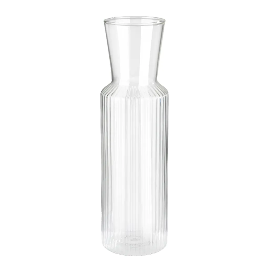 APS Glaskaraffe -LINES- /// Ø 8 Cm, H: 27 Cm, 0,9 Liter /// Glas, Deckel Aus Kork /// /// 10738 6 APS Glaskaraffe -LINES- /// Ø 8 Cm, H: 27 Cm, 0,9 Liter /// Glas, Deckel Aus Kork /// /// 10738 – Bild 4