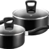 Tefal Signature 3er Set Kochtopf Soßentöpfe Mit Glasdeckel Ø 16/18 Cm & Milchtopf Ø 14 Cm Suppentopf Stieltopf Geeignet Für Alle Kochfelder Außer Induktion -Küchenwaren Geschäft 7da5883fd32ad2819ef4f494dc0e20af