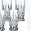 Nachtmann Latte Macchiato Set/4 + 4 Glastrinkhalme 7604/8tlg. Noblesse 104671 2 Nachtmann Latte Macchiato Set/4 + 4 Glastrinkhalme 7604/8tlg. Noblesse 104671 -Küchenwaren Geschäft 7e166f4e1117913e41da4522d464fdf4
