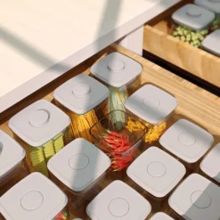 Frischhaltedosen Luftdict Vorratsdose 8-teilige-Set 8,14L Mit Deckel-POP-UP 12 Frischhaltedosen Luftdict Vorratsdose 8-teilige-Set 8,14L Mit Deckel-POP-UP -Küchenwaren Geschäft 81acc998348434ce5eb601e3b98a626b