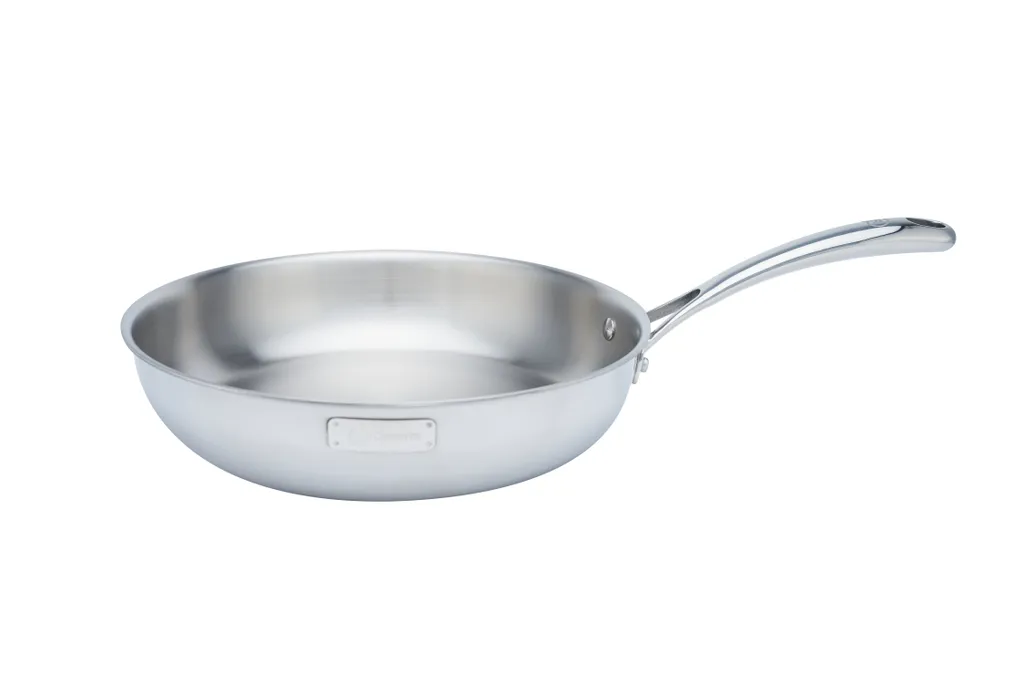 Remoska Edelstahl Pfanne Quanta - 28cm, Induktionsgeeignet, Brat- & Universalpfannen Mit Edelstahl Griff 4 Remoska Edelstahl Pfanne Quanta - 28cm, Induktionsgeeignet, Brat- & Universalpfannen Mit Edelstahl Griff – Bild 2