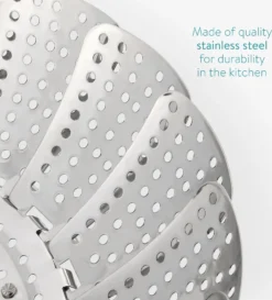 Navaris Dämpfeinsatz Mit Ausziehbarem Griff - Dampfgarer Für Topf Kochtopf - Topfeinsatz Dampfeinsatz Aus Edelstahl Für Gemüse - Zusammenklappbar 8 Navaris Dämpfeinsatz Mit Ausziehbarem Griff - Dampfgarer Für Topf Kochtopf - Topfeinsatz Dampfeinsatz Aus Edelstahl Für Gemüse - Zusammenklappbar -Küchenwaren Geschäft 84c51c662cbca59415f594f4f5165dc8