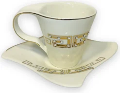 12-teiliges Medusa Mäander Kaffeeservice Mit Goldschliff Kaffeetassen Für 6 Personen 6 Tassen + 6 Untertassen Weiß-Gold Genießen Servieren Kaffee 12 12-teiliges Medusa Mäander Kaffeeservice Mit Goldschliff Kaffeetassen Für 6 Personen 6 Tassen + 6 Untertassen Weiß-Gold Genießen Servieren Kaffee -Küchenwaren Geschäft 85fdbcbedd792d1d0906c46437521041