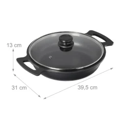 Relaxdays Servierpfanne Mit Deckel -Küchenwaren Geschäft 8683c5f08e15242fbe7999a22b241309