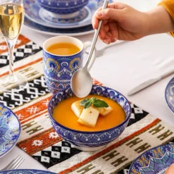 Vancasso Tafelservice Porzellan, Mandala 16 Teiliges Essgeschirr Kombiservice, Handbemaltes Geschirrset Für 4 Personen, Böhmischer Stil 16 Vancasso Tafelservice Porzellan, Mandala 16 Teiliges Essgeschirr Kombiservice, Handbemaltes Geschirrset Für 4 Personen, Böhmischer Stil -Küchenwaren Geschäft 87bd3ebffc9bf0306576944893c6db28