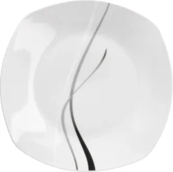 Van Well Frühstücksservice Silver Night, 12tlg 6 Personen, 6 Kaffeebecher + 6 Teller, Linien-Dekor 9 Van Well Frühstücksservice Silver Night, 12tlg 6 Personen, 6 Kaffeebecher + 6 Teller, Linien-Dekor -Küchenwaren Geschäft 881248a4f152ad0cd7c69b9c6939bbeb