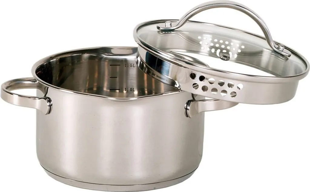 Krüger Kochtopf Aus Rostfreiem Edelstahl Fassung 3000ml 20cm 3 Krüger Kochtopf Aus Rostfreiem Edelstahl Fassung 3000ml 20cm