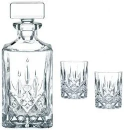 Nachtmann 0091899-0 Noblesse Whisky-Set, 1 X Karaffe/Dekanter + 2 X Whisky-Becher, Klar (1 Set) -Küchenwaren Geschäft 8ae5e73377d631972651f81eed37195b