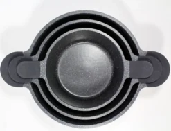 Mulex 6tlg. Topfset 'HAPPINESS' -Küchenwaren Geschäft 8b5d921a2d3c48d417ba536c28643341