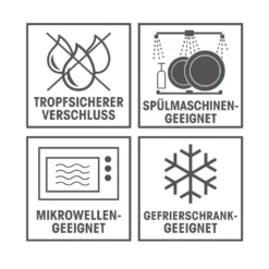 GOURMETmaxx Glas-Frischhaltedosen Klick-it 8-tlg. Frischhaltedosen 4er Set Glas Klick-It Gefrierdosen Lunchbox Brotdose Mikrowelle -Küchenwaren Geschäft 8b7a8194b21776f786ad739858501a26