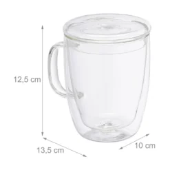 Relaxdays Doppelwandige Kaffeegläser 2er Set 16 Relaxdays Doppelwandige Kaffeegläser 2er Set -Küchenwaren Geschäft 8d0249d3a7bde853b720e10d61a5afb5