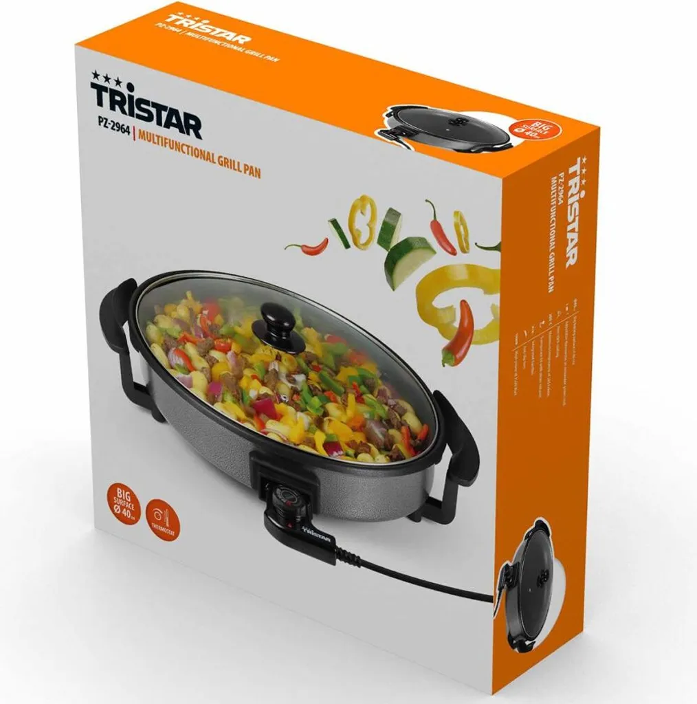 Tristar Multifunktionspfanne PZ-2964 1500 W 40 Cm 14 Tristar Multifunktionspfanne PZ-2964 1500 W 40 Cm – Bild 12