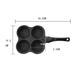 4-Loch-Omelettpfanne,Burger Egg Ham Pancake Maker,Antihaftpfanne -Küchenwaren Geschäft 8fa92828e091fc1f80405c29cac59420
