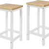 SoBuy 2er Set Stuhl Holzstuhl Essstuhl Küchenstuhl Hocker Zum Küchenwagen 2xFST29-WN -Küchenwaren Geschäft 90726e157a68d85026dfbaa38c46bc1b